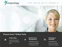 Tablet Screenshot of cognology.com.au